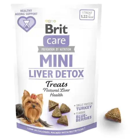 Brit Care Dog Mini Treats, Liver Detox | 50g