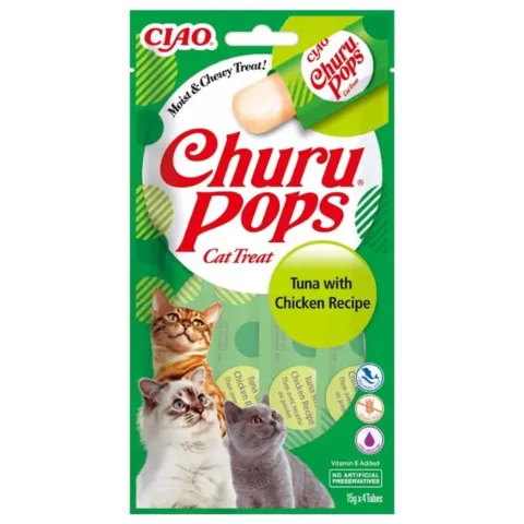 Churu Pops er en saftig gele godbid til katte