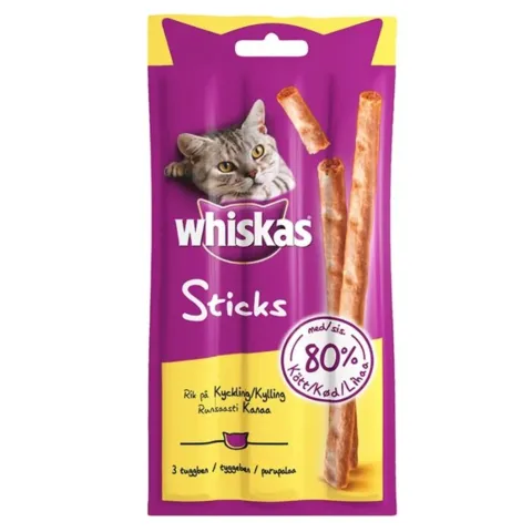 Whiskas Kattesticks rig på kylling