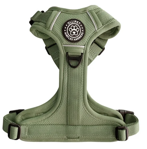 Ollipet for wagging tails | Airflex hundesele Forrest Green