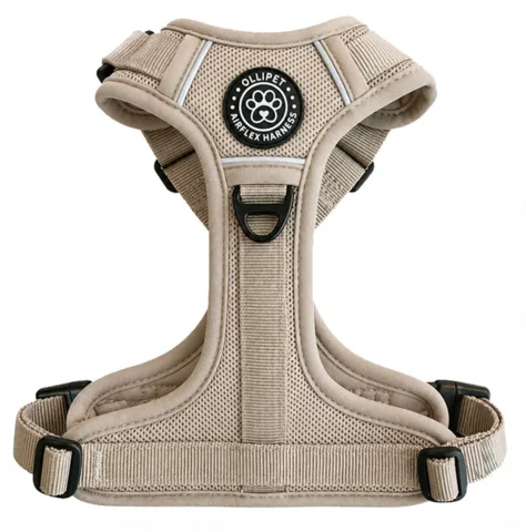 Ollipet for wagging tails | Airflex hundesele Khaki