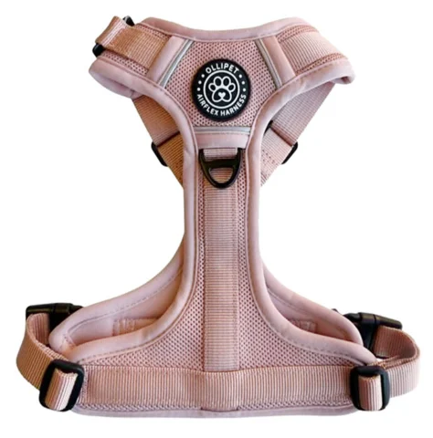 Ollipet for wagging tails | Airflex hundesele Pudder Rosa