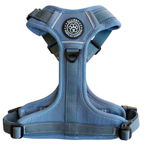 Ollipet for wagging tails | Airflex hundesele Denim Blue