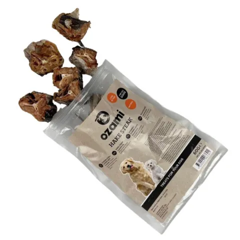Ozami Dog Snack Hake Steak | 60g