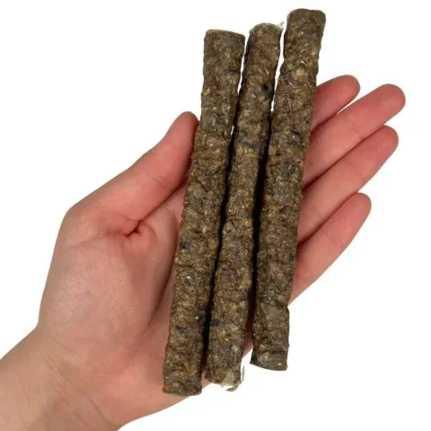 Fedtfattig hundesnack med torsk fra Ozami i aflange sticks