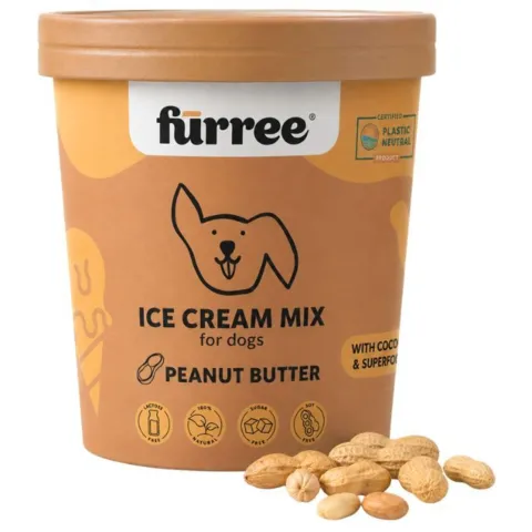 FÜRREE Icecream hundeis med peanut butter