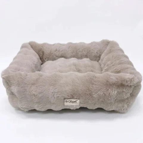 Ollipet Wave hundekurv i Smuk Pearl Khaki farve