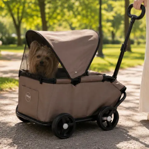 Praktisk Ollipet For Wagging Tails Trækvogn til mindre hunde