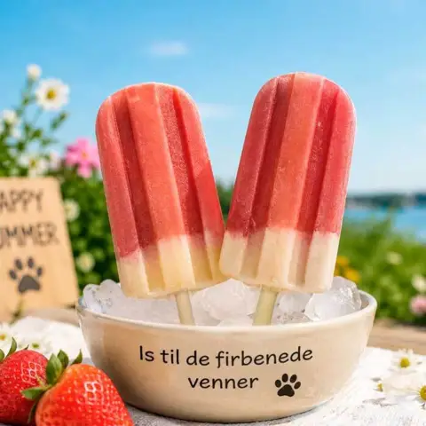 PupFun Milkshake is | Jordbær 2stk.