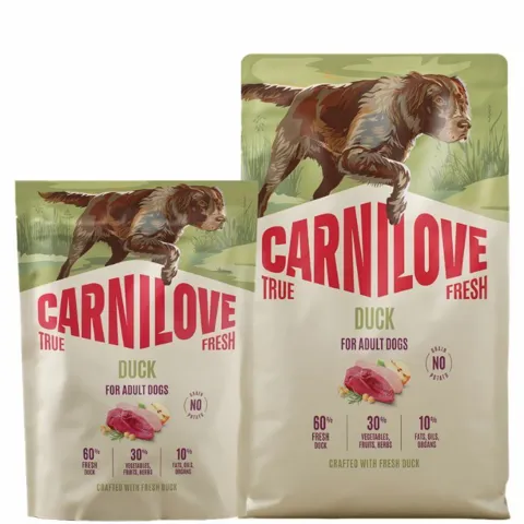 Carnilove True Fresh Dog Duck, Adult All Breeds | Tørfoder