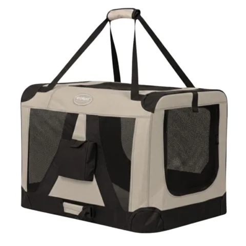Ollipet Transporttaske | Khaki farvet og trendy