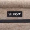 Ollipet sandfarvet autosæde til hunde