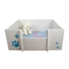 Ollipet Fødekasse | Hvid PVC