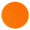 Silikone slow eat måtte | Fleksibel | Orange