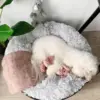 Hundetæppe i fleece | M. hjerter