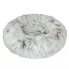 Ollipet Soft Cloud Donut Hundeseng  i Mørk i bunden/meleret passer til alle hunde