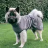 Grå hundebadekåbe | Trixie | Eurasier