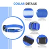 The Stripe Collar - Genopladeligt, lysende halsbånd