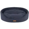 Amiplay Oval Hundeseng | Sort