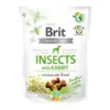 Brit Crunchy Snack Insects with Rabbit er sprøde hundegodbidder med insektprotein, kanin og fennikel
