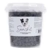 Snack'it Semi-Moist Mini Bones med okse er små bløde godbidder til hunde. Korn- og glutenfri opskrift til træning og hygge.