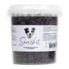 Snack'it Semi-Moist Mini Bones med vildt er bløde og smagfulde godbidder til hunde. Korn- og glutenfri opskrift velegnet til træning.