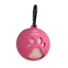 Sød tennisbold til hunde med holder i lyserød med pink holder
