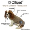 Ollipet Outdoor Fleecejakke med refleksbånd | Info