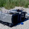 Sølvdugen kan bruges hen over hundens bur hvis i er på udstilling eller stranden f.eks.