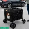 Ollipet Rimini klapvogn til hunde er let at have med i bilen
