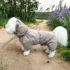 Ollipet Poncho Regndragt til Coton de Tulear i en str. small med korte ben