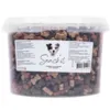 Snack'it Semi-Moist Trainer Bones Mix med bløde hundegodbidder i små benformer. Ideelle som træningsgodbidder til både hvalpe og voksne hunde i alle størrelser.