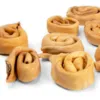 Naturlige tyggeben i donutform – 100 % hestehud, der holder din hund beskæftiget i lang tid
