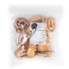 Snack'it Donut Hestehud 10 stk. – praktisk pakning med sunde og proteinrige snacks til hunde