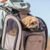 Åben front giver nem adgang for hunden – ideel som transporttaske til rejser og dyrlægebesøg