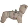 Ollipet Mini Grizzly Bear Flyverdragt med hætte khaki