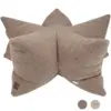 Ollipet StarNest Hundeseng med  Teddystof i flot Khaki farve