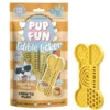 PupFun Spiselig slikkeplade | Peanut 3stk.