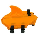 Orange hajredningsvest til hunde
