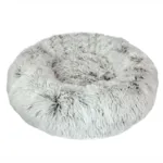 Ollipet Soft Cloud Donut Hundeseng  i Mørk i bunden/meleret passer til alle hunde
