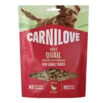 Carnilove Soft Snack, Quail enriched with Oregano | 200g