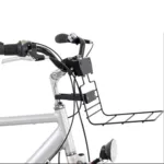 Trixie Front Cykelkurv m. Regnslag | 2i1