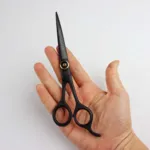 Ollipet Exclusive Black/Gold groomingsaks | 7,5"