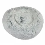FLUFFY Donut hundeseng m. lynlås