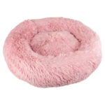 FLUFFY Donut hundeseng m. lynlås