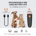 Bærbar ultrasonisk hundetræner | Anti-gø-kontrol
