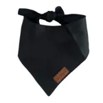 Ollipet City Lux Bandana | Midnight Black | OUTLET