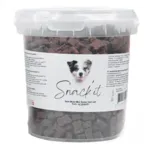 Snack'it Semi-Moist Mini Bones med lam er bløde hundegodbidder med lækker smag. Korn- og glutenfri træningssnack.