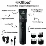 Ollipet Ceramic Pro Clipper | Klippemaskine
