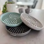 Ollipet Art Deco slikkeskål | 19 cm